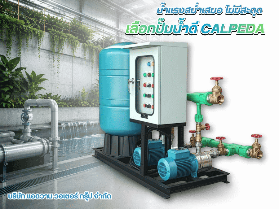 CALPEDA Pump ปั๊มน้ำคุณภาพสูงจากประเทศอิตาลี